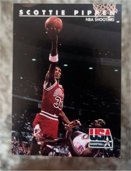 1992 SkyBox USA #71 Scottie Pippen — front