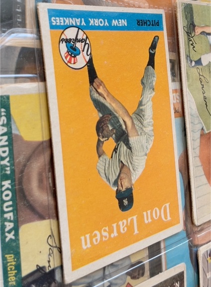 1958 Topps #161 Don Larsen — front
