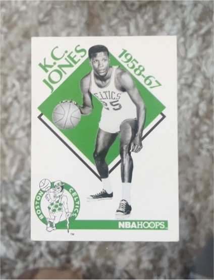 1990-91 NBA Hoops #343 K.C. Jones — front