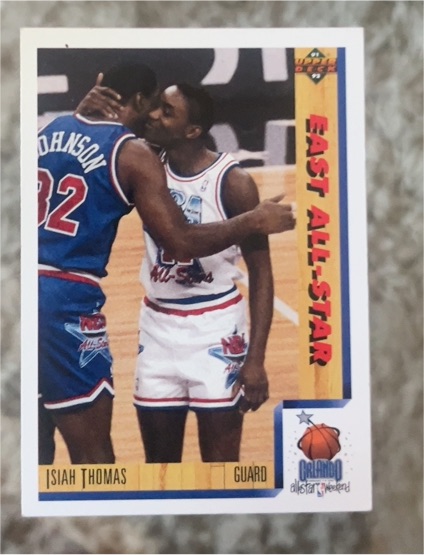 1991-92 Upper Deck #451 Isiah Thomas — front