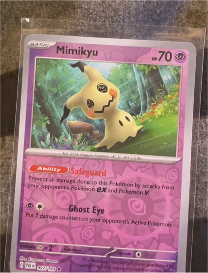 2023 Pokémon #097 Mimikyu — front