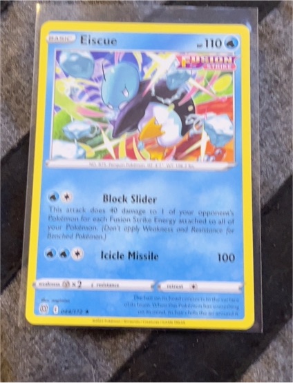 2021 Pokémon Brilliant Stars #044 Eiscue — front