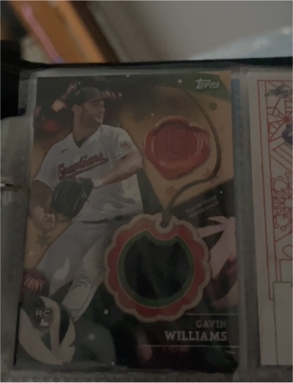 2024 Topps Holiday #RC-GW Gavin Williams — front