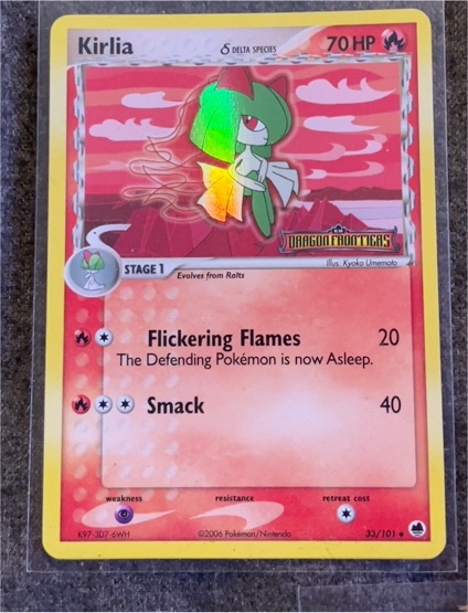 2006 Pokemon Dragon Frontiers #33 Kirlia — front