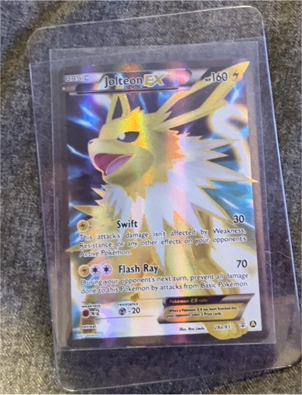2017 Pokémon Generations #28a Jolteon EX — front