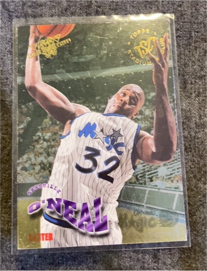 1994-95 Topps Stadium Club #22 Shaquille O'Neal — front
