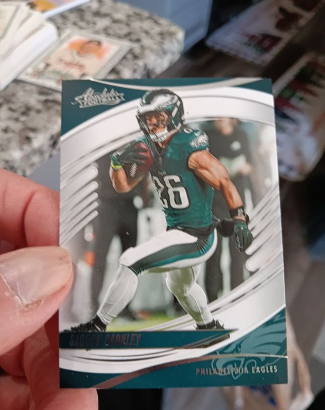 2025 Panini Absolute #2 Saquon Barkley — front