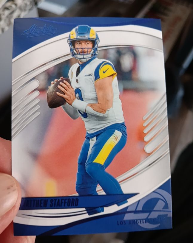 2025 Panini Absolute #42 Matthew Stafford — front