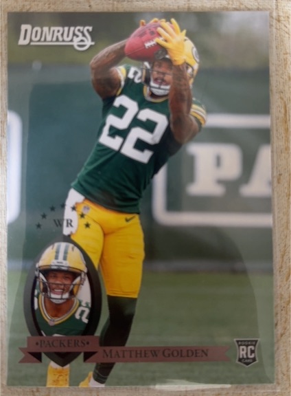 2025 Panini Donruss Retro 1995 #7 Matthew Golden — front