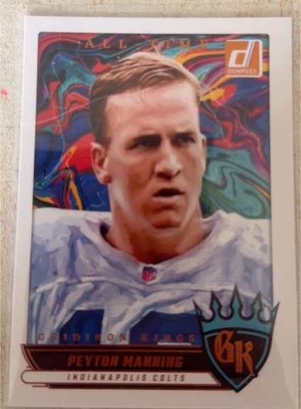 2025 Donruss All-Time Gridiron Kings #ATGK-PMG Peyton Manning — front