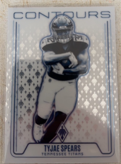 2024 Panini Phoenix Contours #CON-TYS Tyjae Spears — front