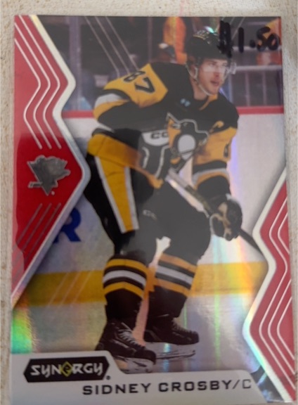 2024-25 Upper Deck Synergy Red #23 Sidney Crosby — front