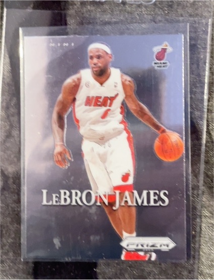 2023-24 Panini Prizm Deca #8 LeBron James — front
