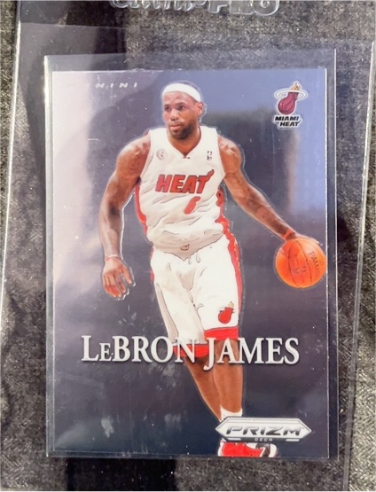 2023-24 Panini Prizm Deca #8 LeBron James — front
