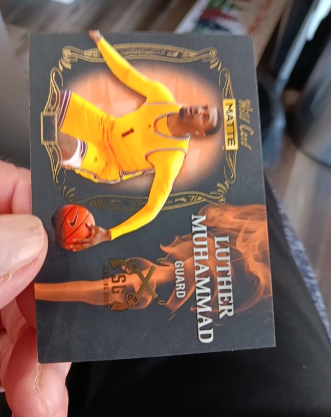 2022 Wild Card Matte Smoking Guns #SG-? Luther Muhammad — front