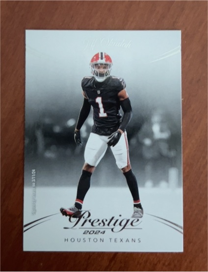 2024 Panini Prestige #124 Jeff Okudah — front
