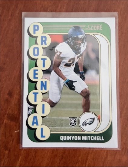 2024 Panini Score Protential #20 Quinyon Mitchell — front