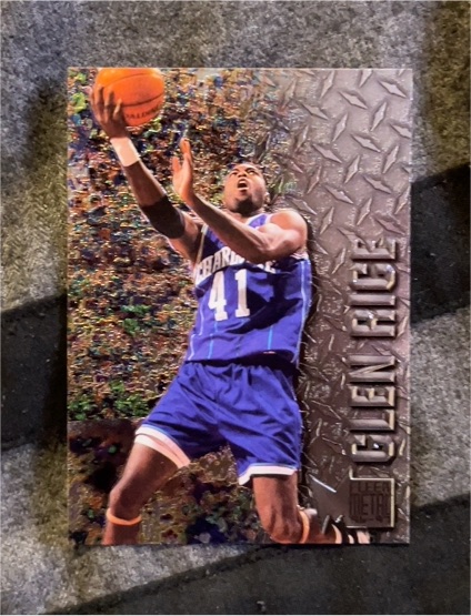 1996-97 Fleer Metal #10 Glen Rice — front