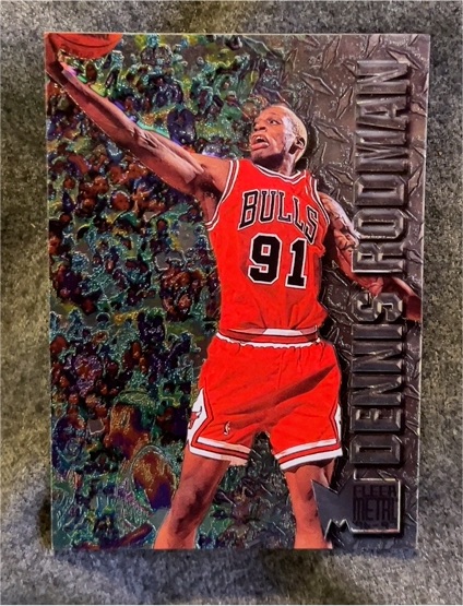 1996-97 Fleer Metal #15 Dennis Rodman — front