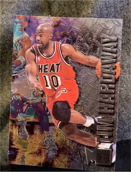 1996-97 Fleer Metal #52 Tim Hardaway — front