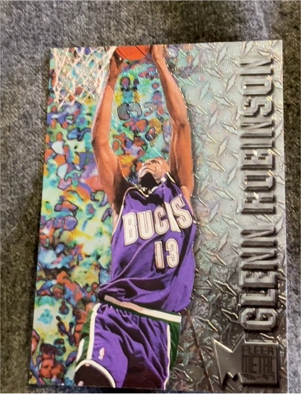 1996-97 Fleer Metal #57 Glenn Robinson — front