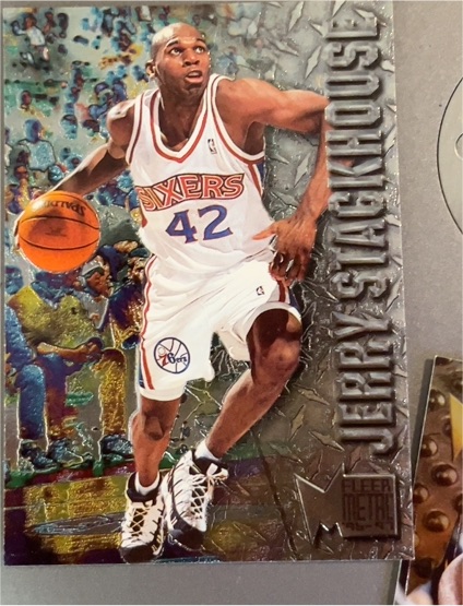 1996-97 Fleer Metal #73 Jerry Stackhouse — front