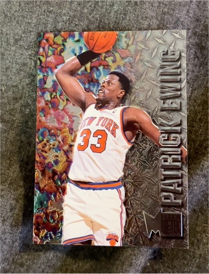 1996-97 Fleer Metal #64 Patrick Ewing — front