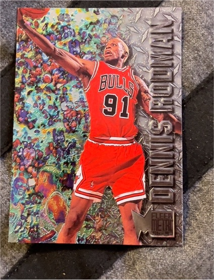 1996-97 Fleer Metal #15 Dennis Rodman — front