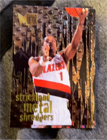 1996 Fleer Metal #148 Rod Strickland — front