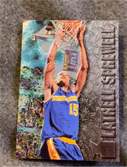 1996-97 Fleer Metal #111 Latrell Sprewell — front