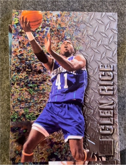 1996-97 Fleer Metal #10 Glen Rice — front