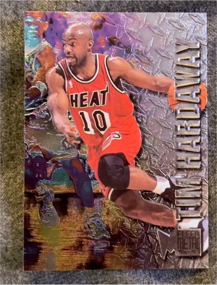1996-97 Fleer Metal #52 Tim Hardaway — front