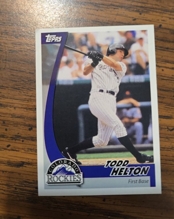 2002 Topps Post #11 Todd Helton — front