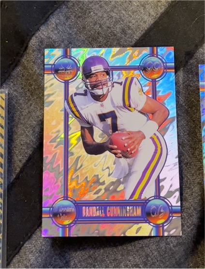 1999 Pacific Omega TD 99 #13 Randall Cunningham — front