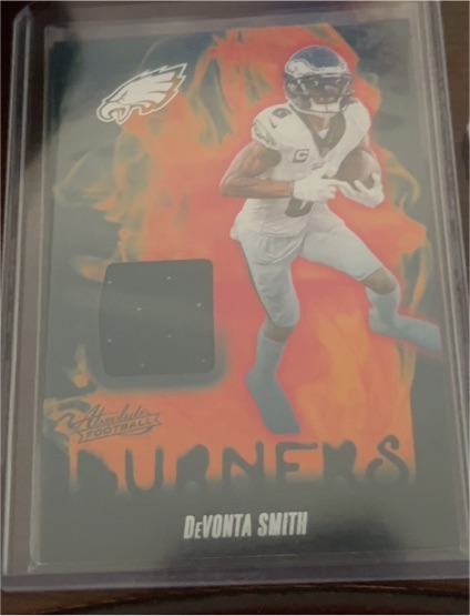 2024 Panini Absolute Absolute Burners #AB-DSH DeVonta Smith — front