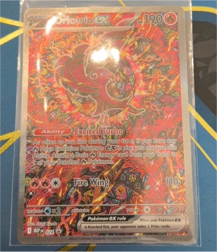 Pokémon ME: Mega Evolution Promo #024 Oricorio EX — front
