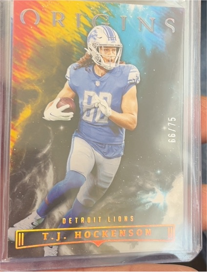 2022 Panini Origins #31 T.J. Hockenson — front