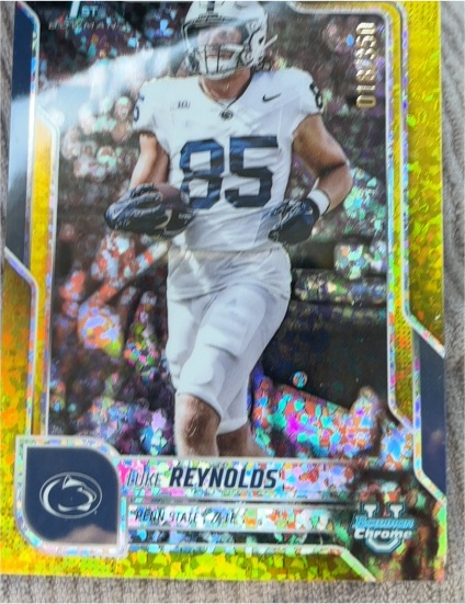 2025 Bowman Chrome University #44 Luke Reynolds — front