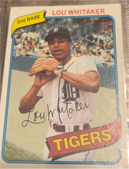 1980 Topps #358 Lou Whitaker — front