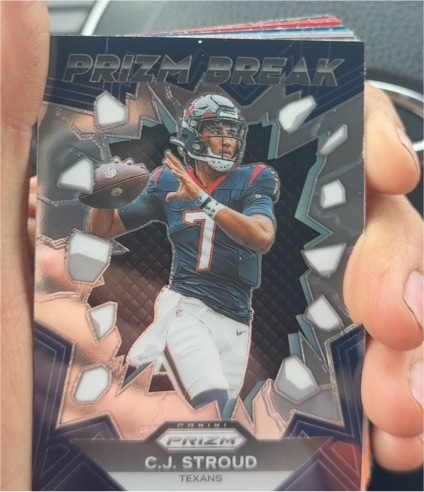 2023 Panini Prizm Prizm Break #PB-6 C.J. Stroud — front