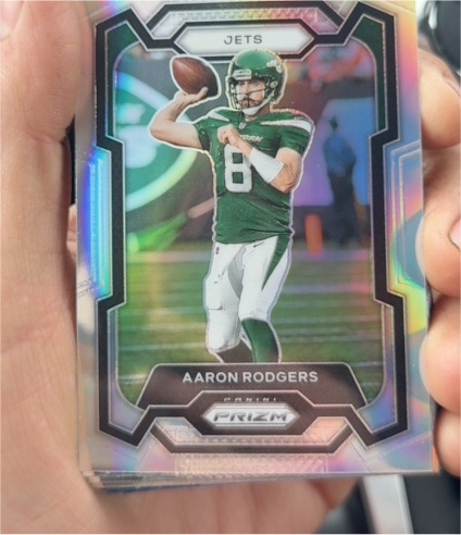2023 Panini Prizm #227 Aaron Rodgers — front