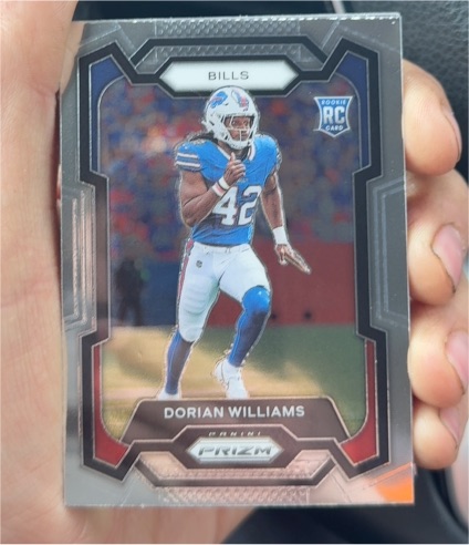 2023 Panini Prizm Football #309 Dorian Williams — front