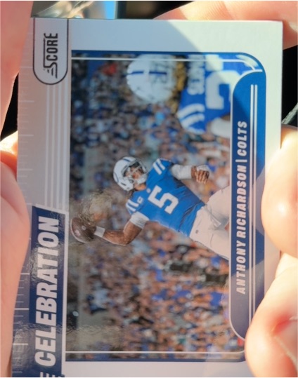 2024 Panini Score Celebration #17 Anthony Richardson — front