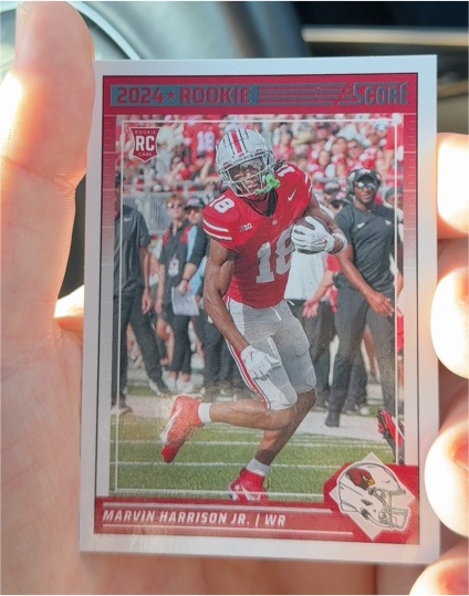 2024 Score #305 Marvin Harrison Jr. — front