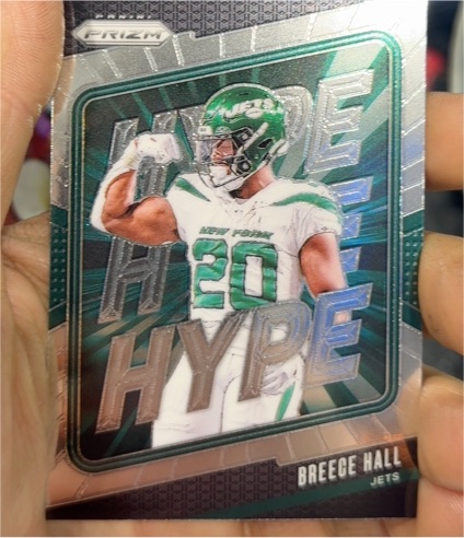 2024 Panini Prizm #11 Breece Hall — front