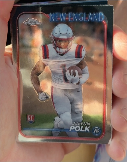 2024 Topps Chrome #220 Ja'Lynn Polk — front
