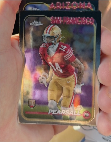 2024 Topps Chrome #243 Ricky Pearsall — front