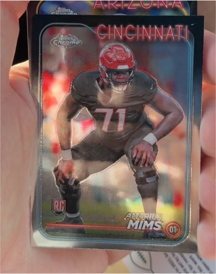 2024 Topps Chrome #271 Amarius Mims — front