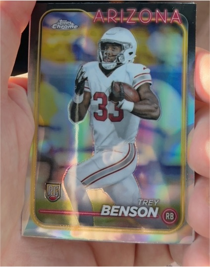 2024 Topps Chrome #214 Trey Benson — front