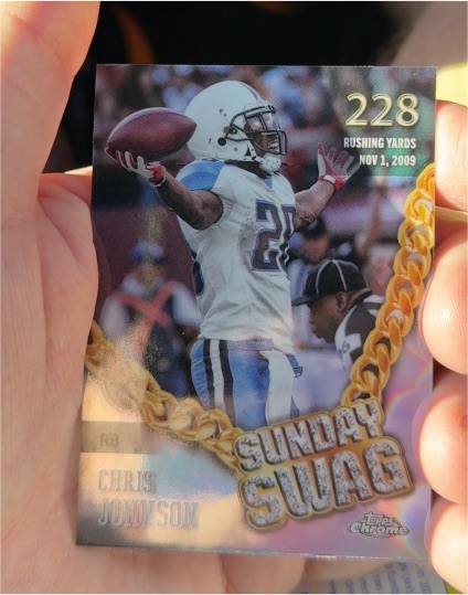 2024 Topps Chrome #SS-9 Chris Johnson Sunday Swag — front